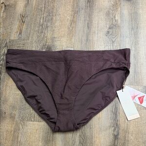 Calia Women's Swim Bikini Bottom in Deep Brown